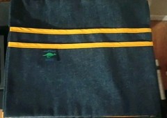 Lot Of 4 Aussie Pouch Chair Pocket with Double Pocket Design, Medium, 15 Inches