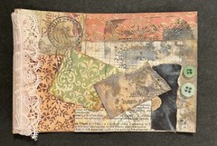 #2664 lot of 6 handmade clusters tags ephemera junk journals scrapbook – Tonya