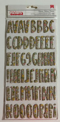 American Crafts Chipboard Alpha Thickers-Variations Available-U Choose
