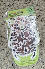 Momoko Puffy Stickers 27 Insect Themed Stickers 3D Puffy Gift & Scrapbooking