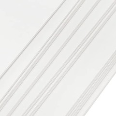 PINGEUI 50 Pack 8.5 x 11 Inches White Chipboard Sheets,40 pt White Chipboard, Me