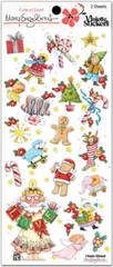 Mary Engelbreit Stickers 2 Sheets Whimsical Mary’s Christmas Love Candy Toys