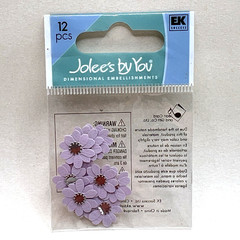 Jolee’s By You Purple Verbena Flower Embellishments Scrapbook Journal Collage