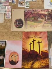 Easter Holiday Card, Note, & Sticker Lot – 9 Cards w/ Envelopes