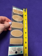 Martha Stewart 10 Piece Cardboard Labels New Classic Kraft Labels White Borders