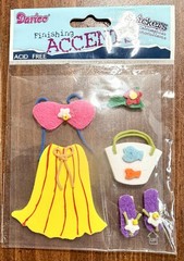 4 pkgs Joann Darice Stickers Scrapbooking Journal Card Making Craft