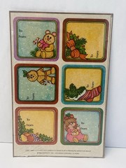 Vintage Current Christmas Gift Sticker Seal Labels 1980 Cute Collectible BIN 74