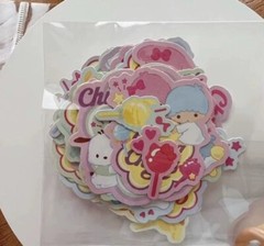 Sanrio Chupa Chups Sanrio Characters Sticker Pack Scrapbook Diary’s Kids Kawaii