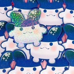 Tamagotchi Fanart Stickers Handmade (2-3/4 inch/70 mm)