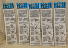 5 Packs Royal & Langnickel E-Z Rub On Transfers Upper & Lower Case Letters – NEW