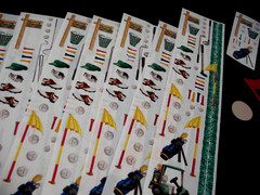 CREATIVE MEMORIES Gr Lengths Golf, 10 strips plus studio stickers and golf cart