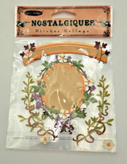 Victorian Designed Raised Stickers Bundle of 7 different Clothing Accessories