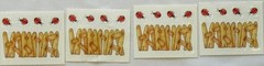 New Vintage Lot of Provo Craft Sheets of Garden Stickers & Die Cuts & Laser Cuts
