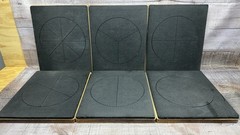 Ellison AccuCut Circles Die Cuts Lot Of (6) 12”x 10”