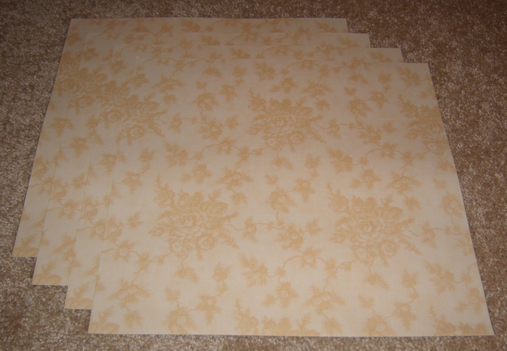 Daisy D’s Single Sided Scrapbook Paper(4)..Christmas Memories Mono Antique
