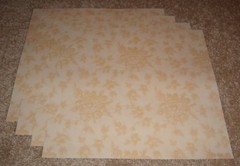 Daisy D’s Single Sided Scrapbook Paper(4)..Christmas Memories Mono Antique