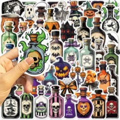 Halloween Party Motivational Stickers Tear Resistant PVC For Journals Planners