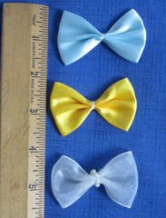 #70 Lot of 55+ Assorted Bows Approximately .25″-2.5″ Scrapbook DIY Crafts Hair
