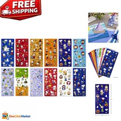 Amazing Peanuts Sticker Collection – 237 Self-Adhesive Sheets for Kids’ Projects
