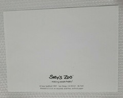 Vintage Suzy’s Zoo Stationery Note Cards Envelopes Baby Tiger Lot of 10 Spafford