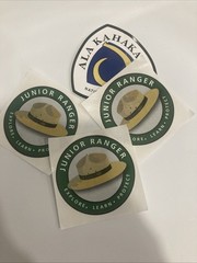 Lot Of 4 Junior Park Ranger Stickers And Trail Stickers