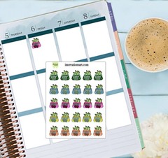 Pay Day Money Pay Check Tracker Hand Drawn Planner Stickers Organizer Finances