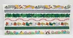 LARGE Sheet Tie me to the Moon Spring Border Scrapbook Stickers 2000 Garden