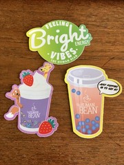 The Human Bean – Stickers Lot coffee drinks