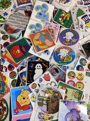 Vtg/Modern Sticker Club Doctor Office Stickers Random Surprise Lot Happy Mail