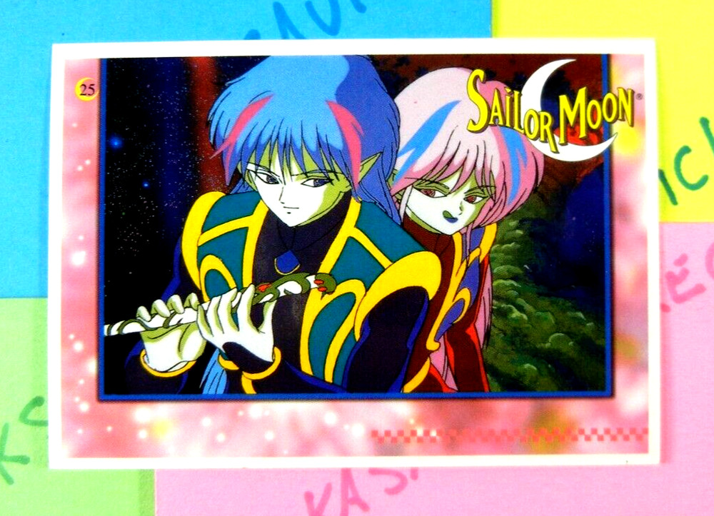 Sailor Moon Ail & Ann Trading Card Sticker
