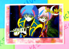 Sailor Moon Ail & Ann Trading Card Sticker