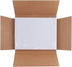 500 Sheets of Matte Full Sheet Labels – White Sticker Paper for Printing