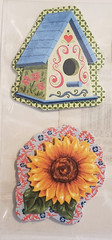 BIRDHOUSE NEWS Dimensional Stickers – 4 pcs