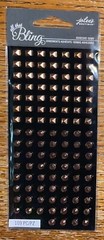 Jolees All That Bling Mini Rose Gold Studs Adhesiv Gem Wedding Scrapbook Sticker