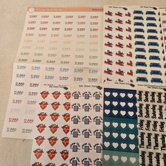 Bullet Journaling Stickers Notes Planner Lot 18 Sheets
