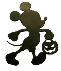 DISNEY HALLOWEEN MICKEY & MINNIE MOUSE, SPIDER, SKULLS, + (BLK, ORANGE, PURPL)