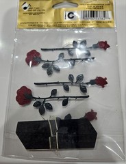 Stickopotamus Jolee’s Boutiques Sticker Collage «RED ROSES» NIP, Love, romance