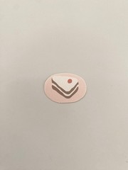 Thank You Sticker Random 1pc Blue 44mm New from Japan with tracking