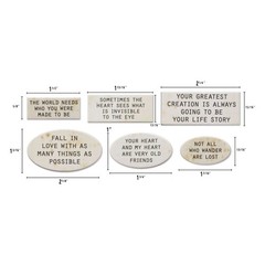 Idea-Ology Chipboard Quote Chips 48/Pkg-Labels