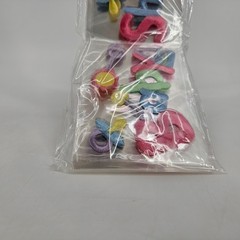 Vintage Stickopotamus Sticko Sew Whats Embroidered Baby Shower Stickers Lot of 6