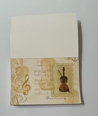 SCRAP BOOKING MUSIC BAND STICKERS LETTERS STOCK CARD BACKGROUNDS MATS DIY DECOR