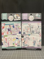 Happy Planner Me & My Big Ideas Sticker Book Lot Of 2 Neon Lights, Wellness