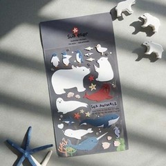 SEA ANIMALS – Adorable scrapbooking sticker