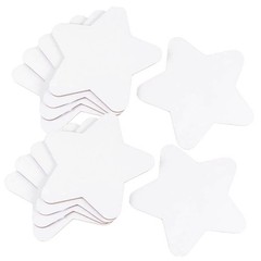 100Pcs Star Cutouts Paper 3.5Inch for Classroom Wall Birthday Decoration