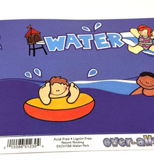EK Success Scrapbook Title Over-all Water Park Amusement Summer Fun Children NEW