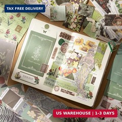 YagCu Scrapbook Kit for Beginners, Aesthetic Junk Journal Supplies, Scrapbooking