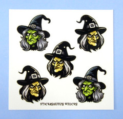 Witches Mini Sticker Sheet