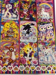 Lisa Frank Stickers over 1800 unused oh my! 2015
