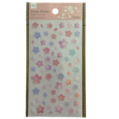 Japanese Sakura Stationery Set DAISO Cherry Blossom Sticker & Memo Card 5pcs