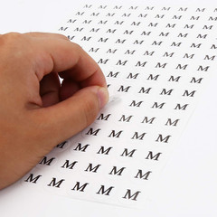 4200 Pcs Clothing Size round Stickers, 1/2” Labels Sticker White Adhesive Appare